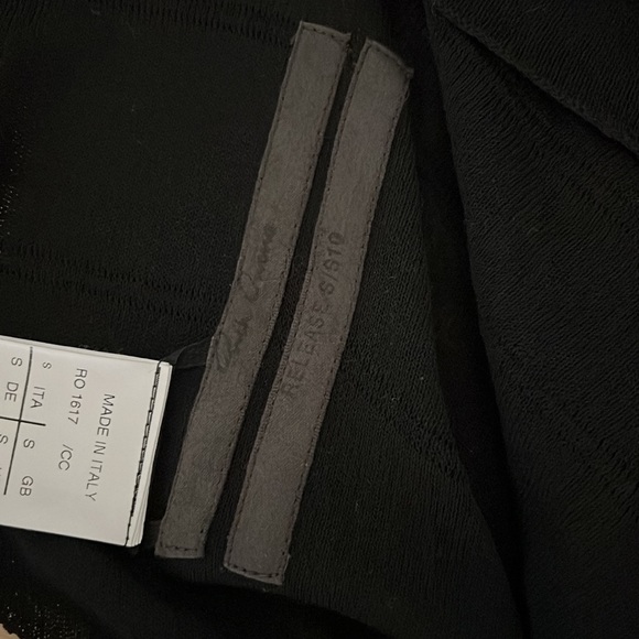 Rick Owens Cutout Cardigan Sz S - Picture 13 of 14